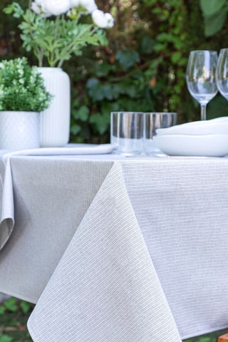 Nappe rectangulaire Versailles - Gris