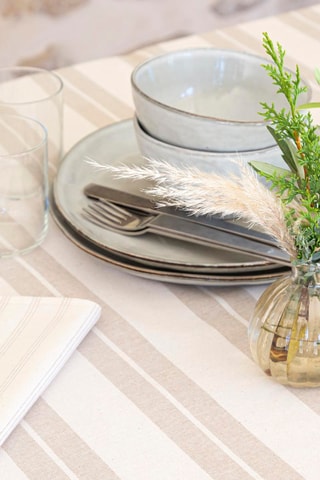 Nappe rectangulaire Chantilly - Gris