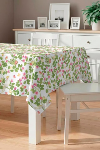 Nappe antitache rectangulaire Flowers - Vert