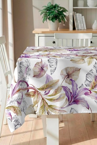 Nappe antitache rectangulaire Ulutu - Mauve