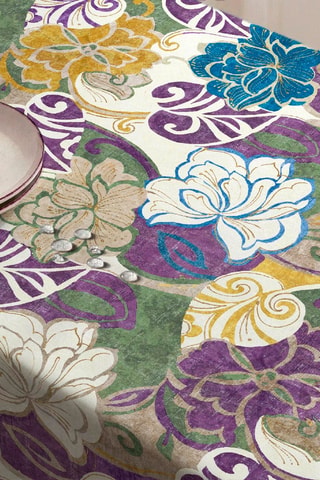 Nappe antitache rectangulaire Nile - Violet