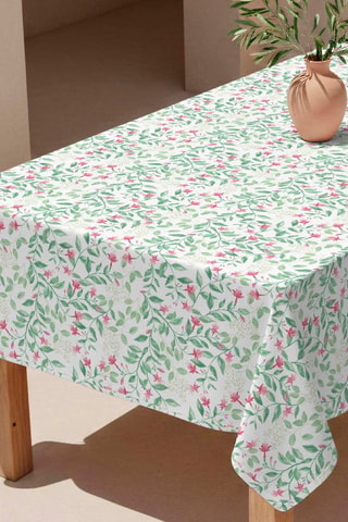Nappe rectangulaire Campanillas - Vert