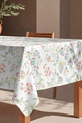 Nappe rectangulaire Kilim All - Blanc