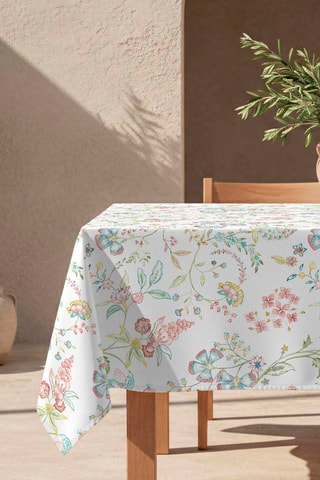 Nappe rectangulaire Kilim All - Blanc