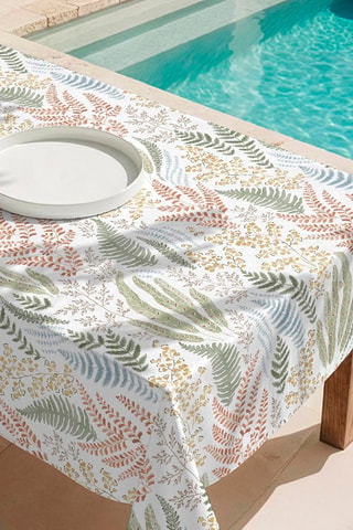 Nappe rectangulaire Helecho - Blanc