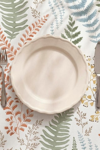 Nappe rectangulaire Helecho - Blanc