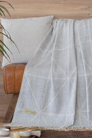 Plaid Fontenay - Gris