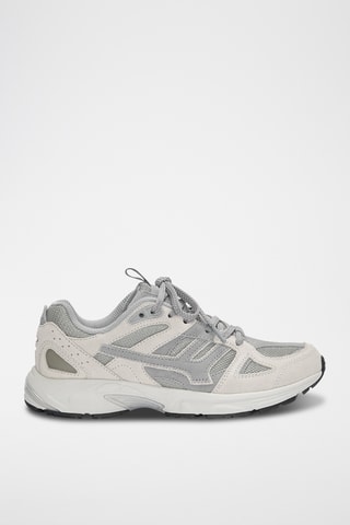 Nubuck Sneakers - Donkergrijs