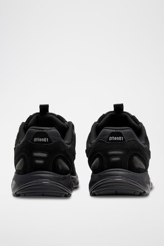 Nubuck Sneakers - Zwart