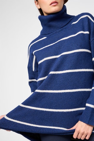 Trui-jurk - Marineblauw