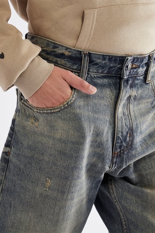 Straight Jeans - Blauw