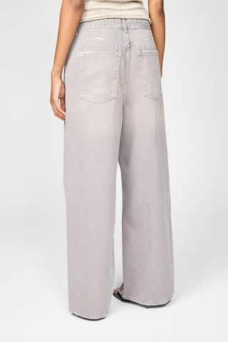 Jeans wide legs - Grijs
