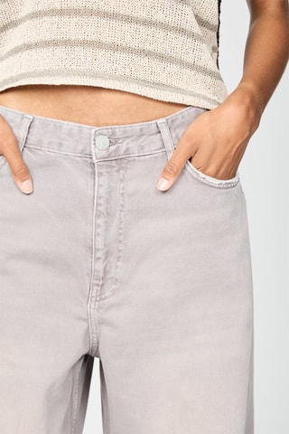 Jeans wide legs - Grijs