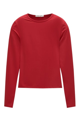 Wollen Top - Rood