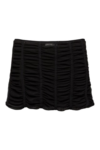 Bustier crop top - Zwart