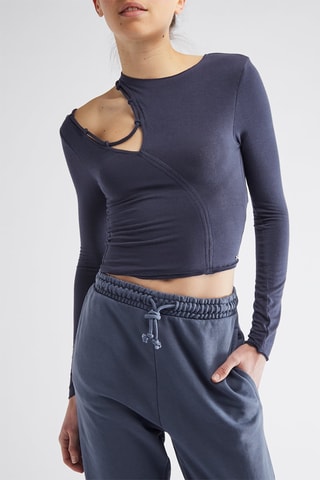 Top - Marineblauw