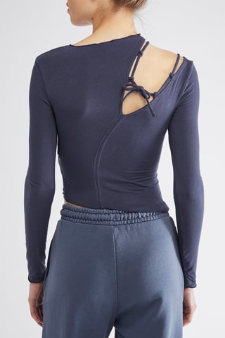 Top - Marineblauw