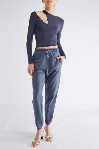Top - Marineblauw