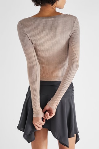 Crop Top - Beige