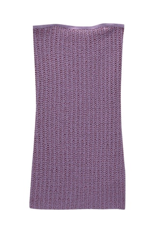 Strapless Jurk Paars