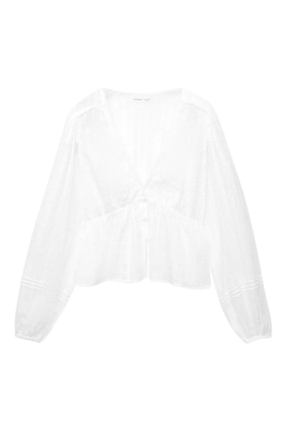 Chemisier - Blanc