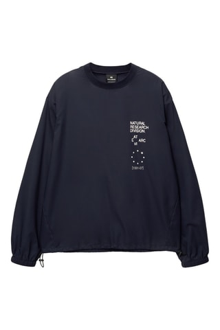Sweater - Nachtblauw en Wit