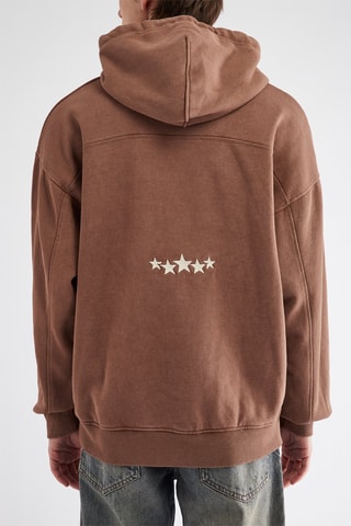 Sweater met Capuchon - Bruin