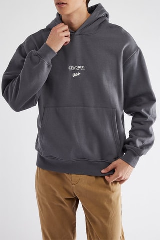 Sweater met Capuchon - Indigoblauw