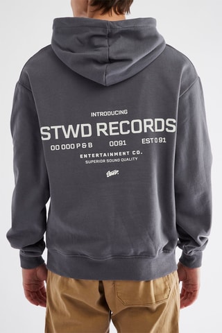 Sweater met Capuchon - Indigoblauw