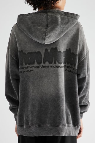 Sweater met Capuchon - Grijs