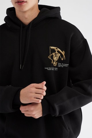 Sweater met Capuchon - Zwart