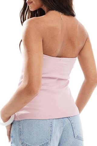 Mouwloze top - Roze