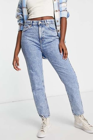 Jeans mom fit - Lichtblauw