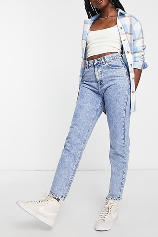 Jeans mom fit - Lichtblauw