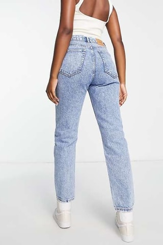 Jeans mom fit - Lichtblauw