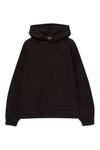 Sweater met Capuchon - Zwart