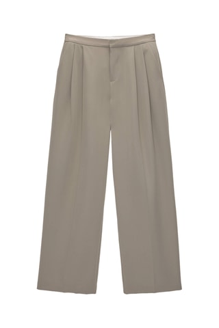 Broek Wide Legs - Beige
