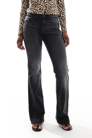 Jeans Flare Cut - Zwart