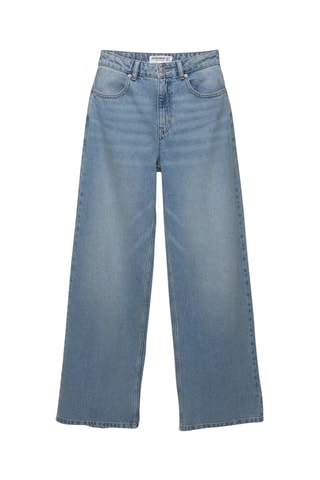 Jeans wide legs - Lichtblauw