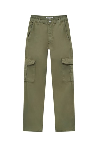 Broek Straight - Donkergroen