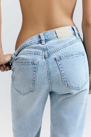 Jeans mom fit - Lichtblauw