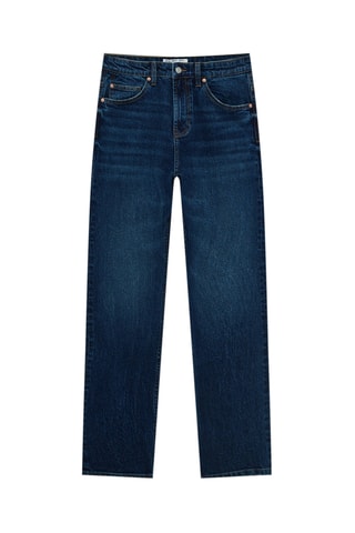 Rechte Jeans - Donkerblauw