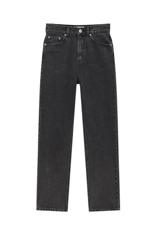 Jeans Mom Fit Zwart