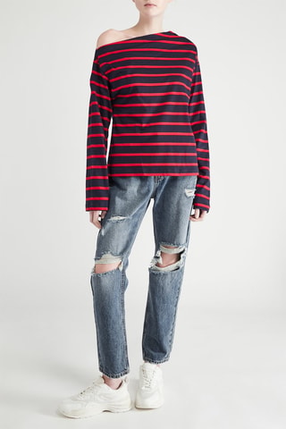 Top - Blauw