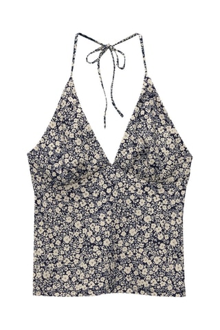Top - Marineblauw