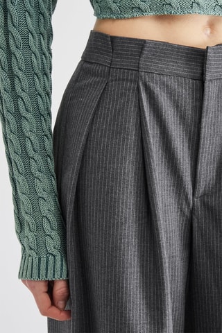 Broek Wide Legs - Grijs
