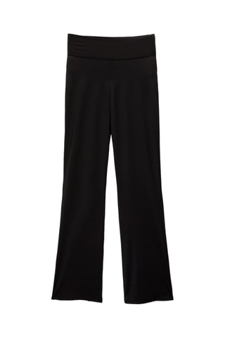 Broek flare cut model- Zwart