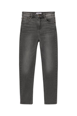 Jeans mom fit - Grijs