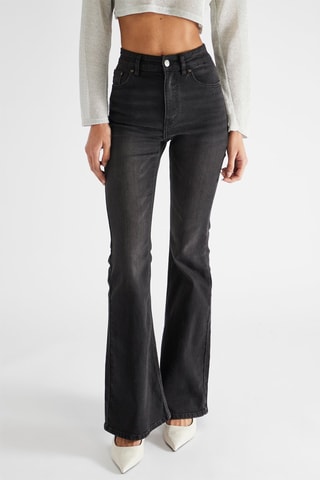 Broek Flare Cut - Zwart