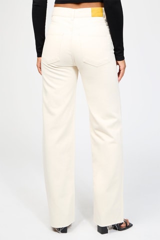 Rechte Jeans - Ecru